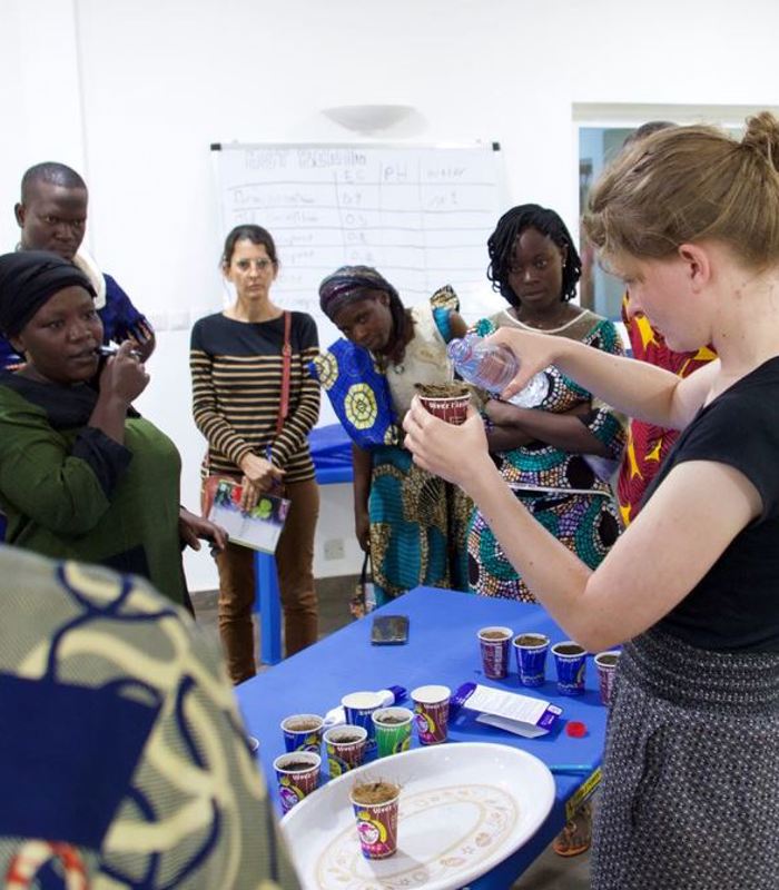 Substraattraining Benin