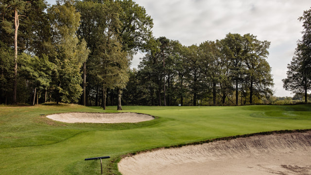buggy op golfbaan