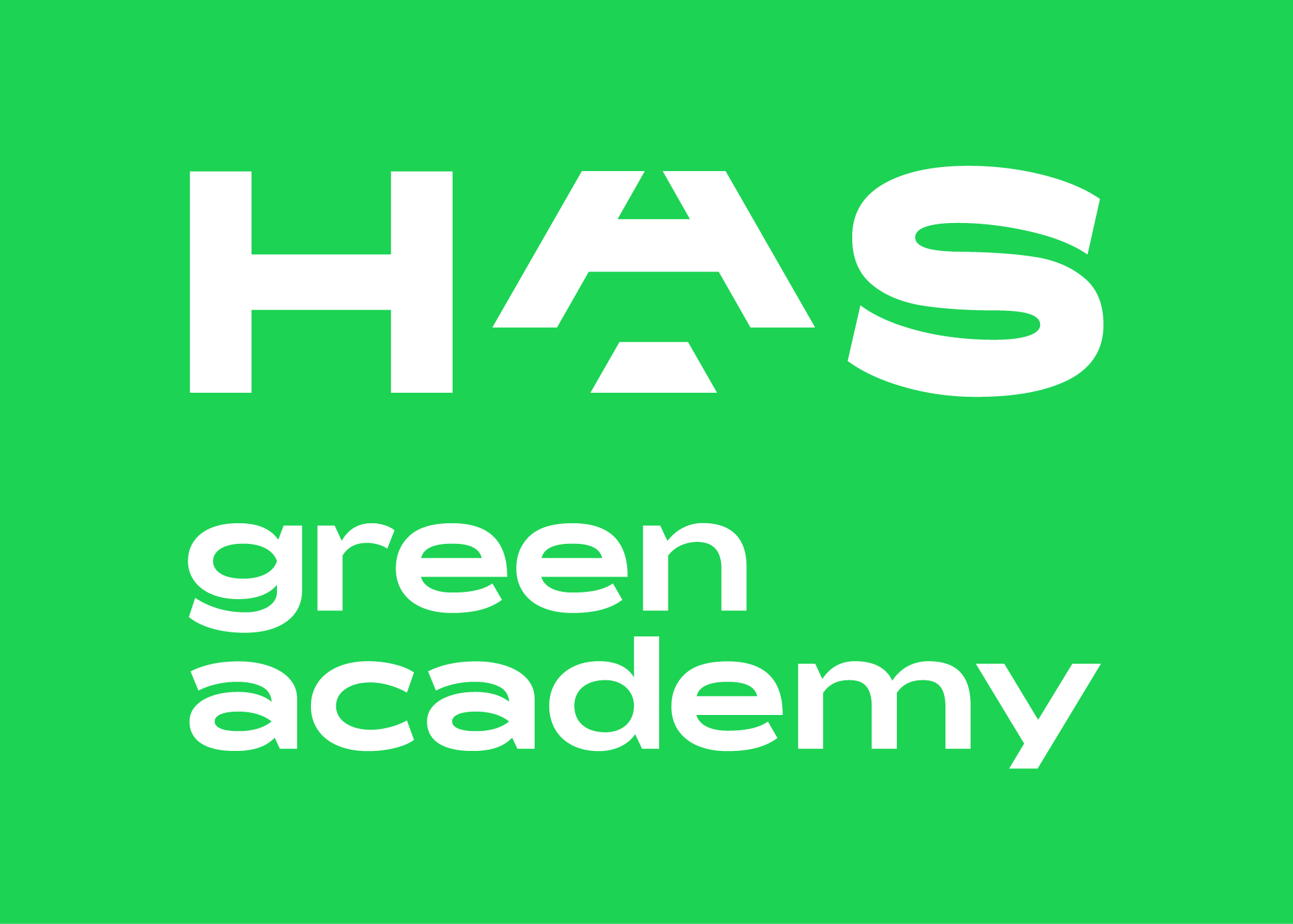 HAS green academy logo vierkant