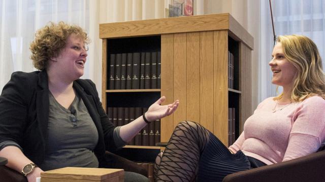 Berber Galema en Larisse Blok