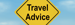 verkeersbord travel advice