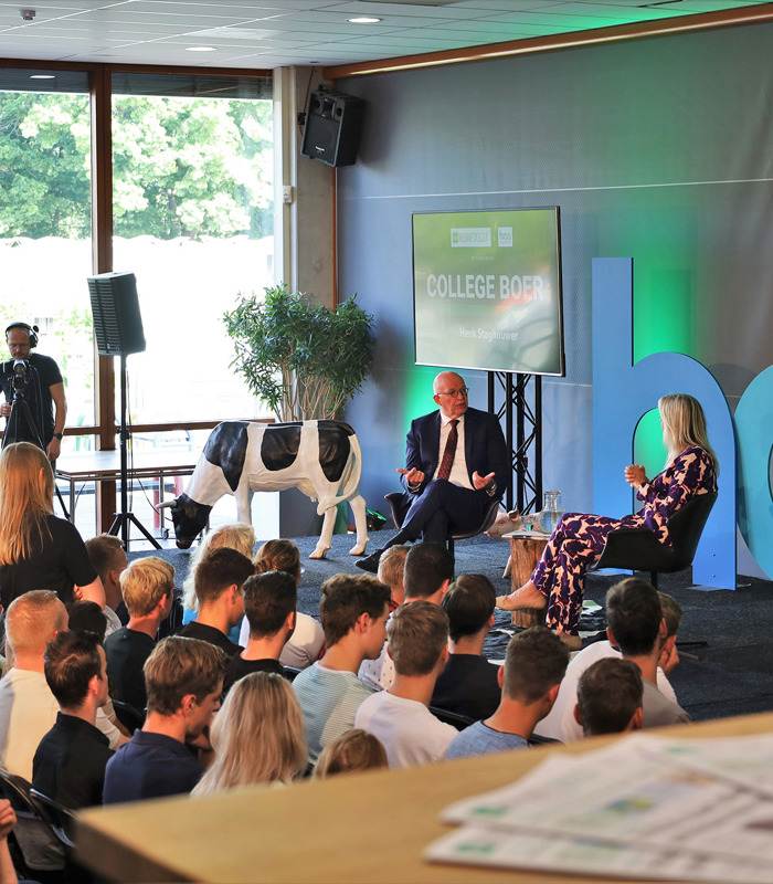 College Boer HAS Minister Henk Staghouwer