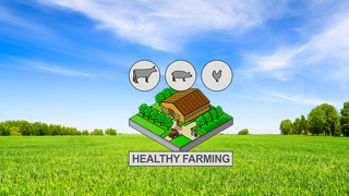 illustration Healthy Farming