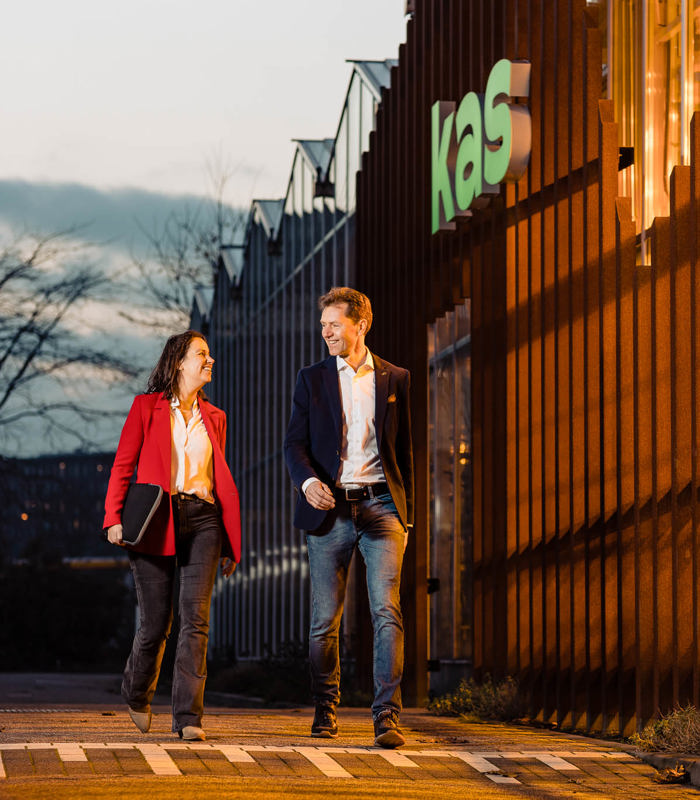 Professionals bij de HAS kas