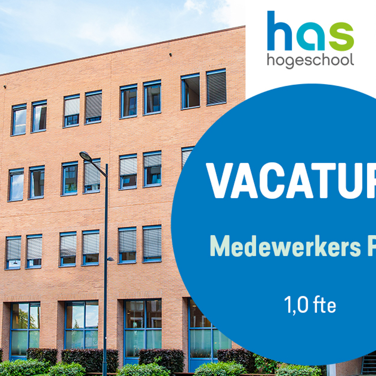 Vacature Medewerker P Amp O Has Hogeschool