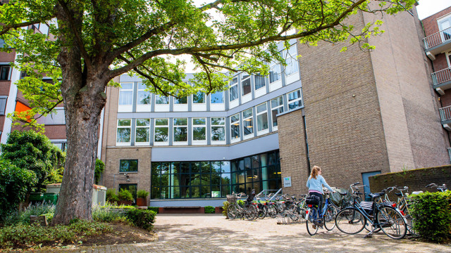 Achterzijde HAS Hogeschool gebouw Venlo