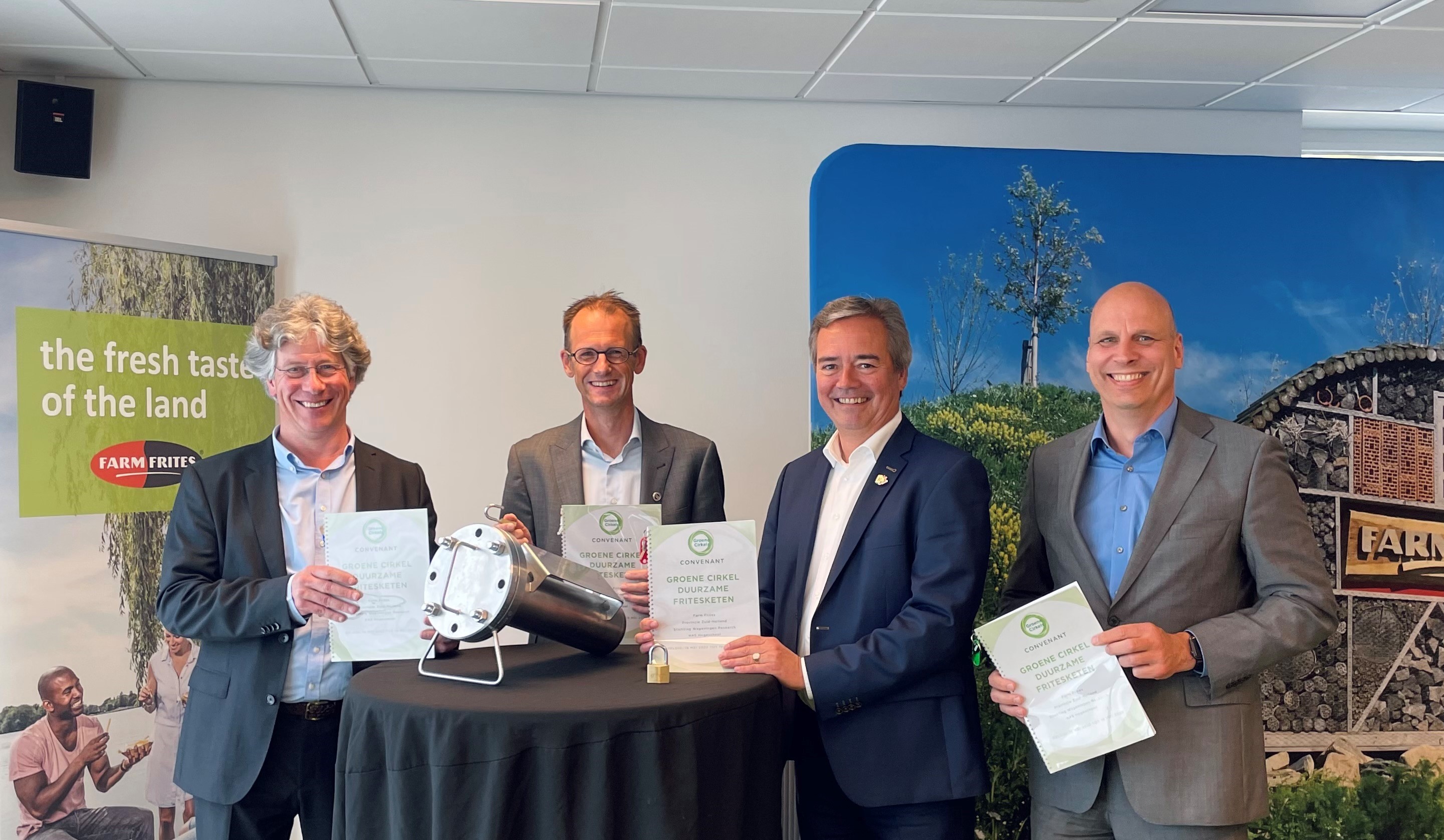 Groene Cirkel - verlenging covenant Duurzame Fritesketen