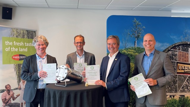 Groene Cirkel - verlenging covenant Duurzame Fritesketen